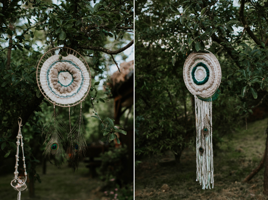 Décoration mariage boho tipi