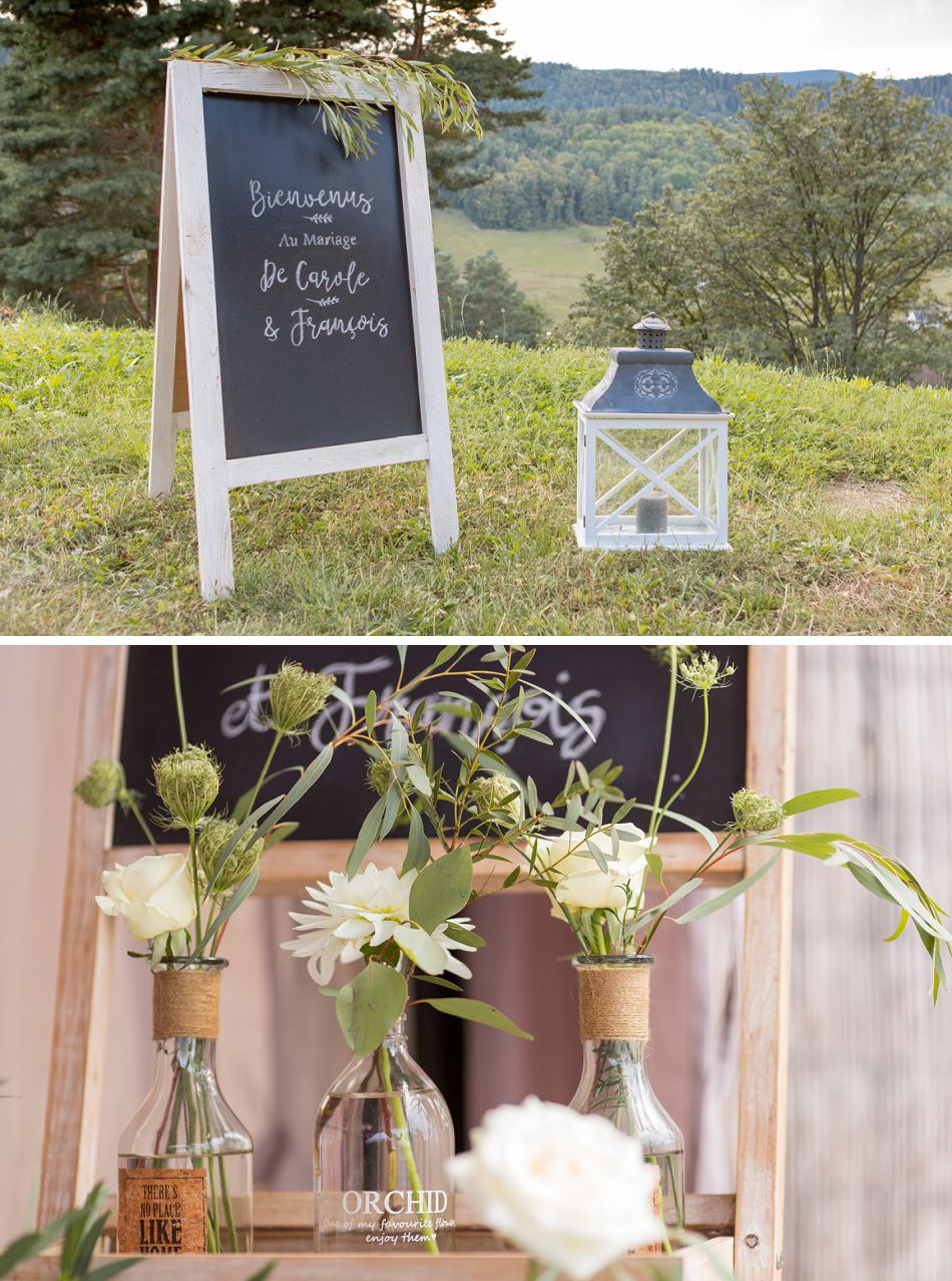 Mariage dans une bergerie dans les Vosges