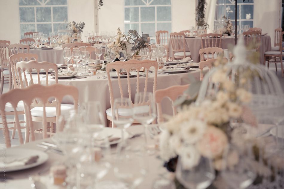 Mariage vintage pastel Relais du Gensbourg