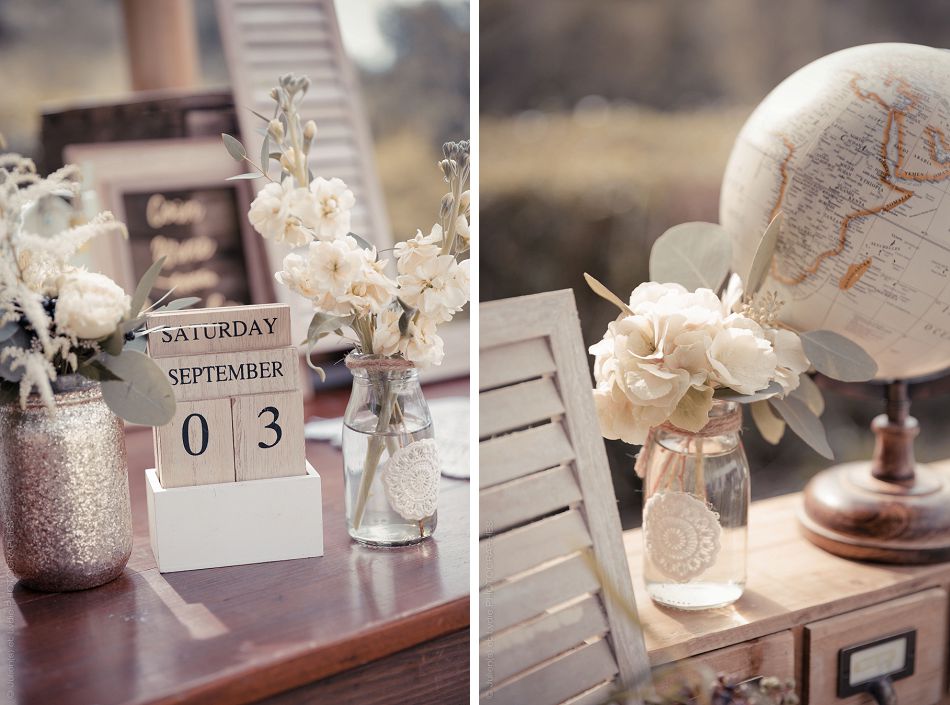 Mariage vintage pastel Relais du Gensbourg