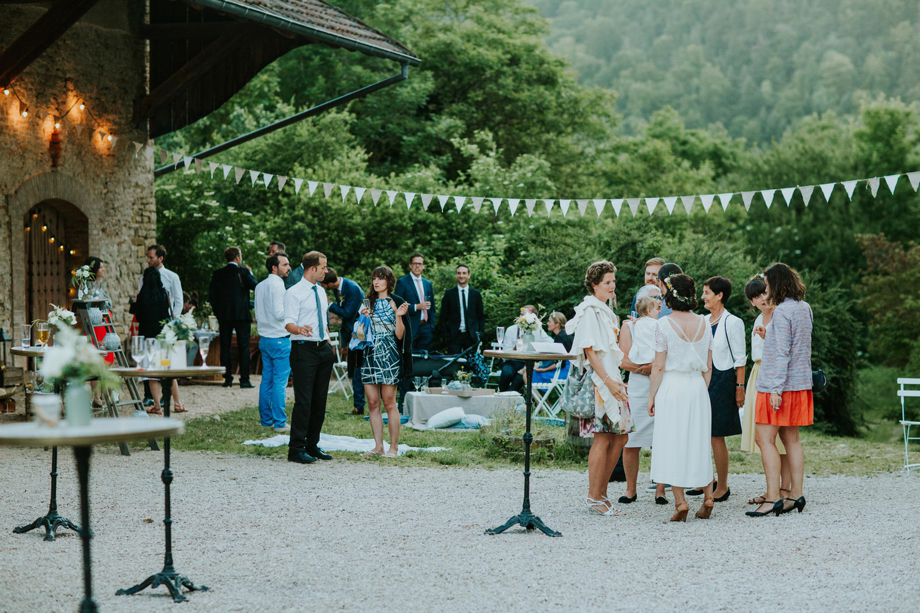 Mariage dans une grange au Morimont