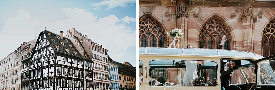 Mariage végétal et cuivré au château d'Osthoffen