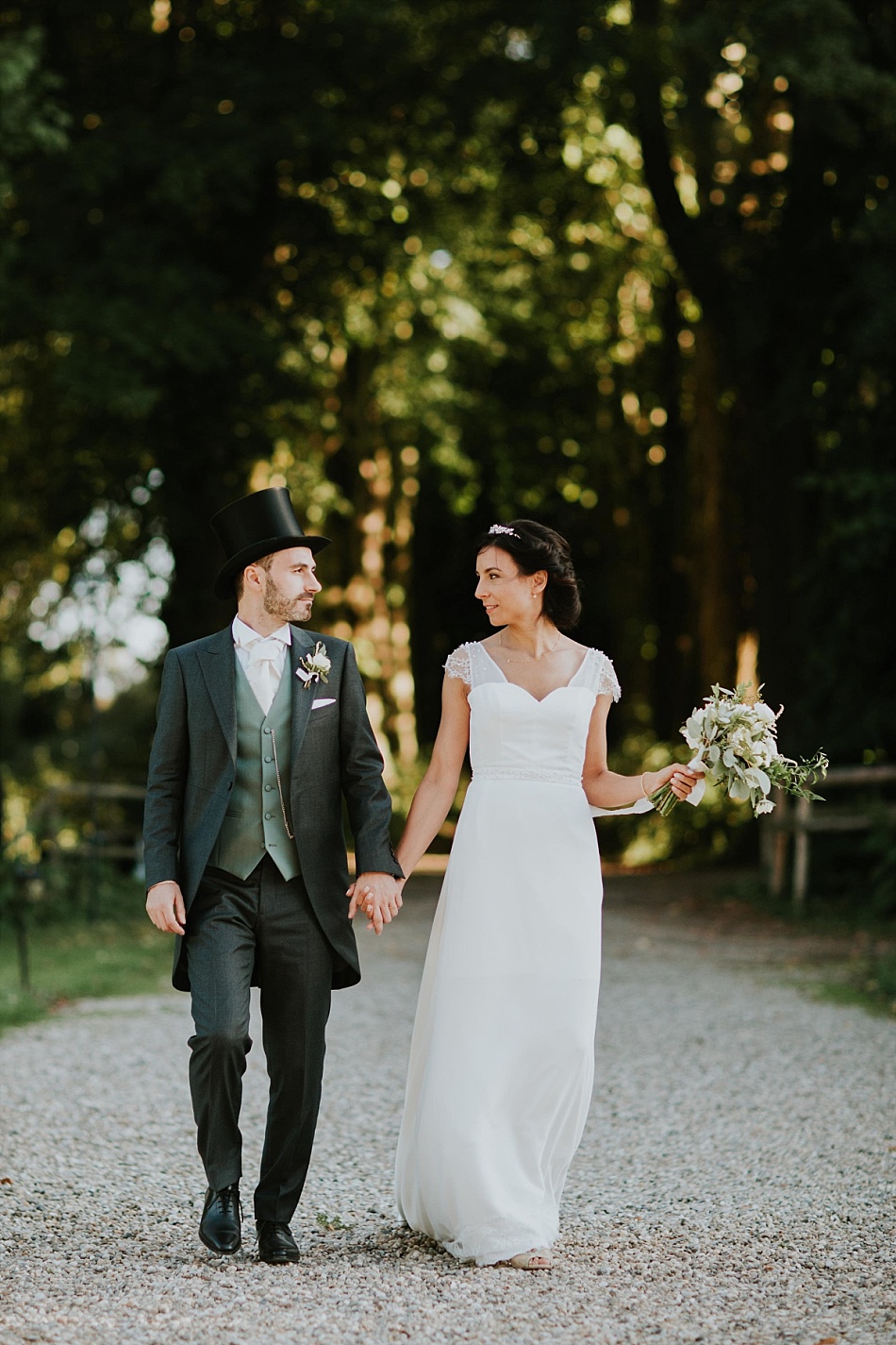 Mariage végétal et cuivré au château d'Osthoffen