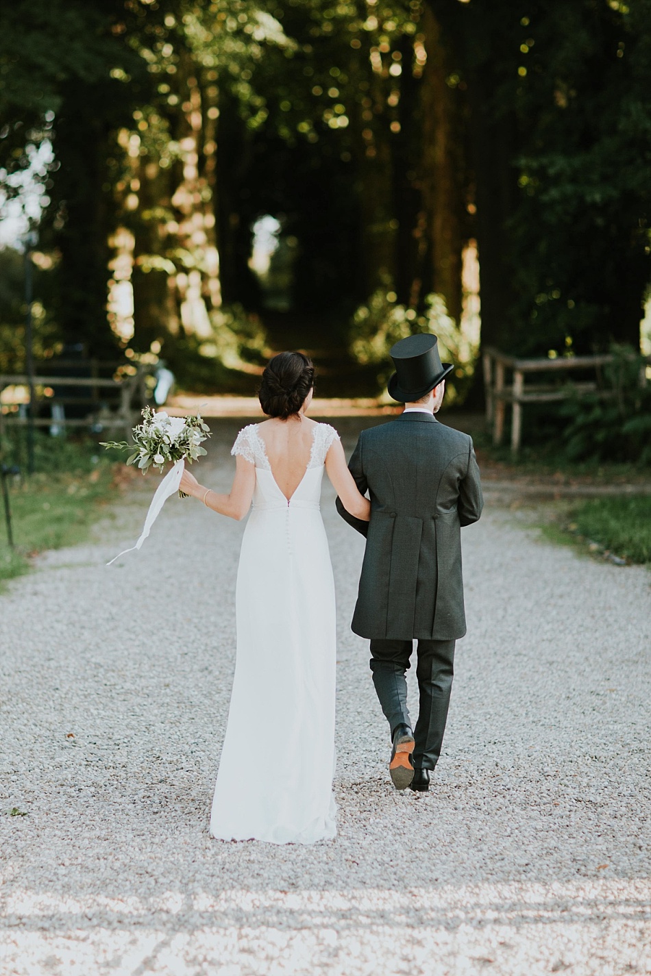 Mariage végétal et cuivré au château d'Osthoffen