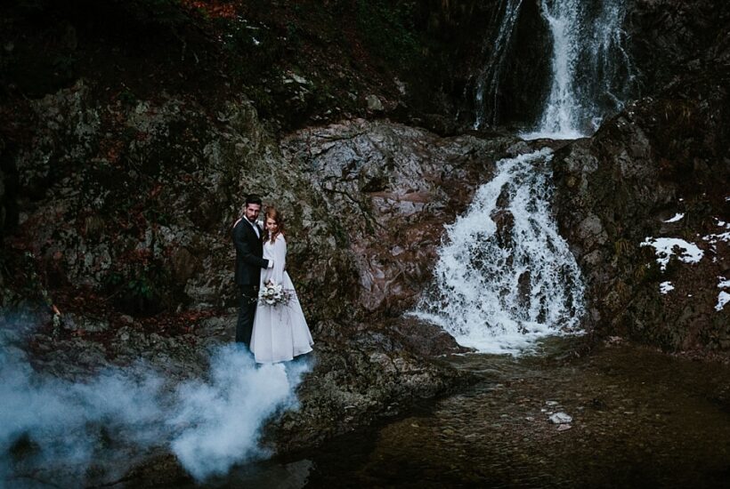 elopement mineral et hivernal