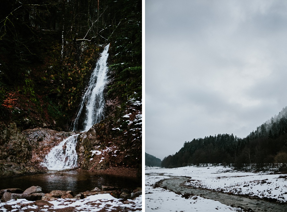 mariage elopement mineral et hivernal