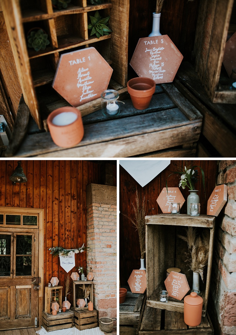 mariage boho terracotta scierie alsace