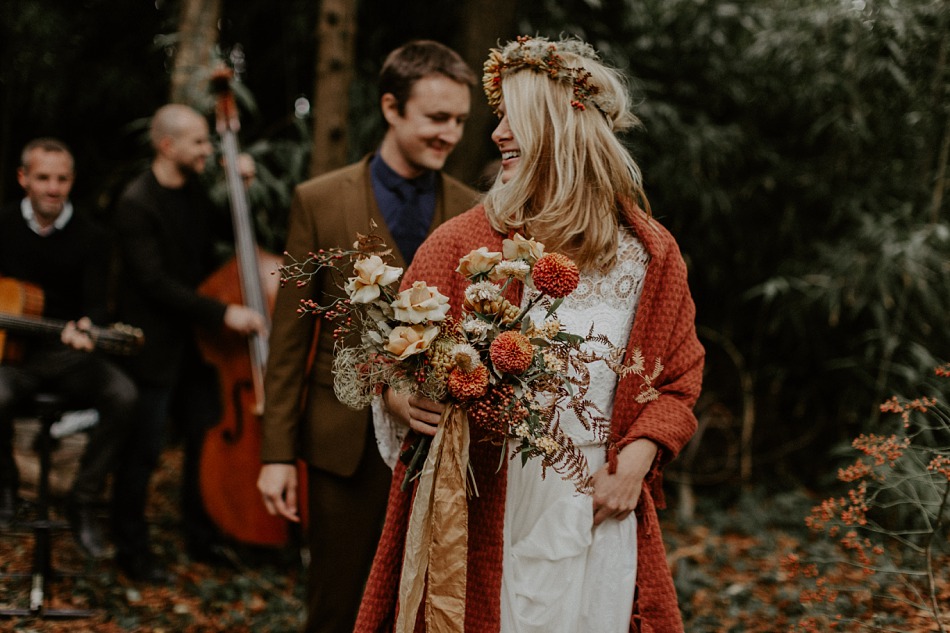 un mariage folk initimiste à Nantes