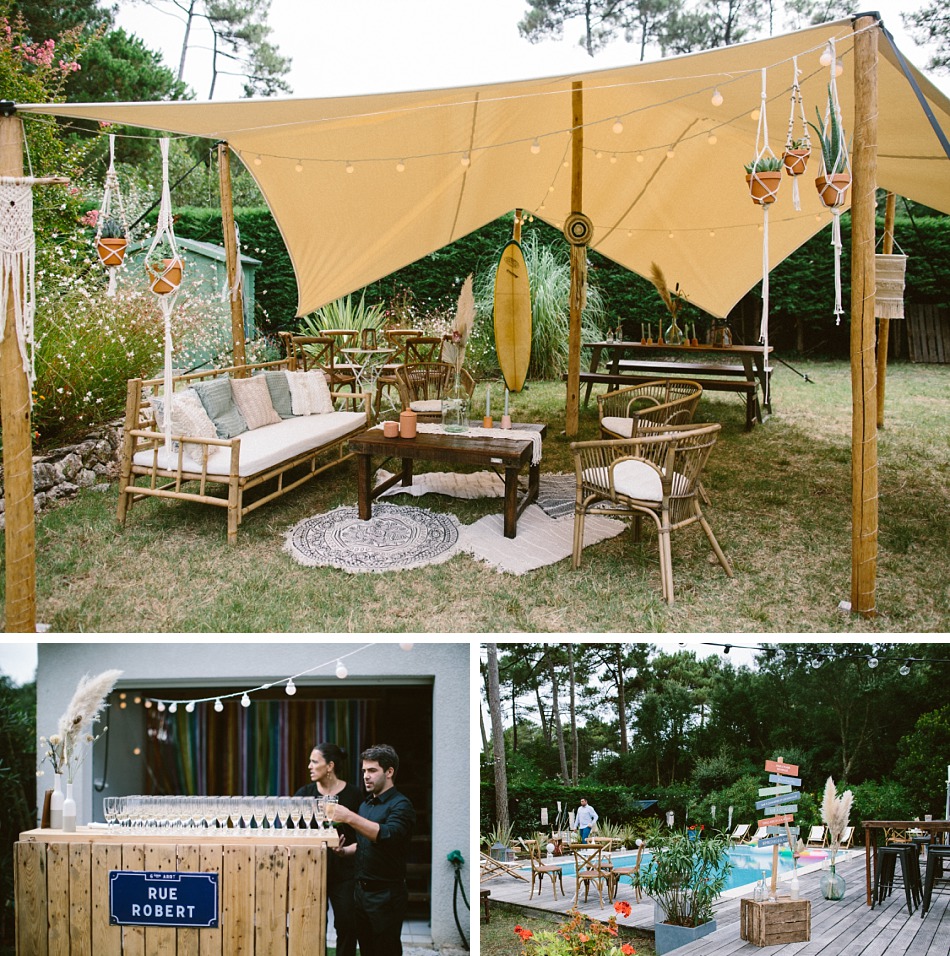 mariage boho plage seignosse