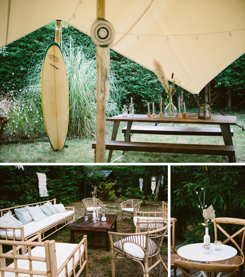 mariage boho plage seignosse