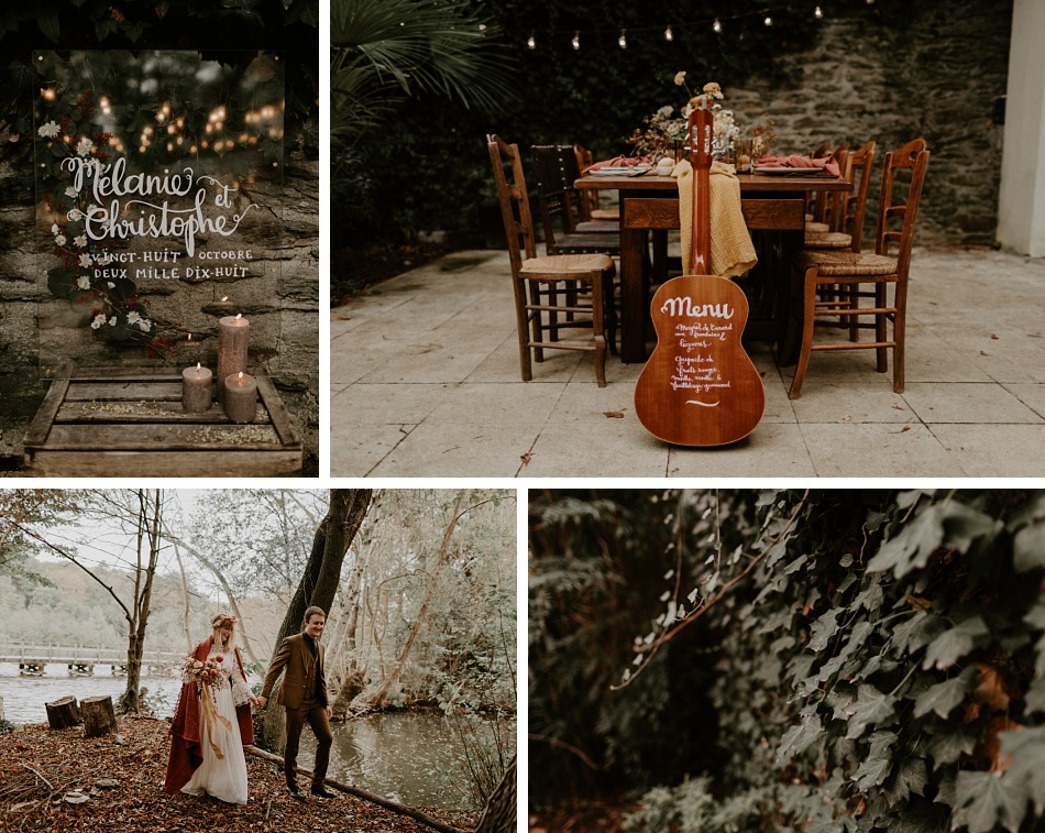 un mariage folk initimiste à Nantes