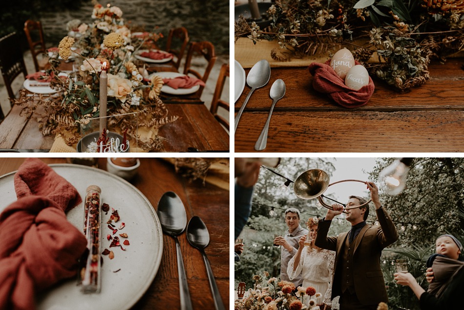 un mariage folk initimiste à Nantes