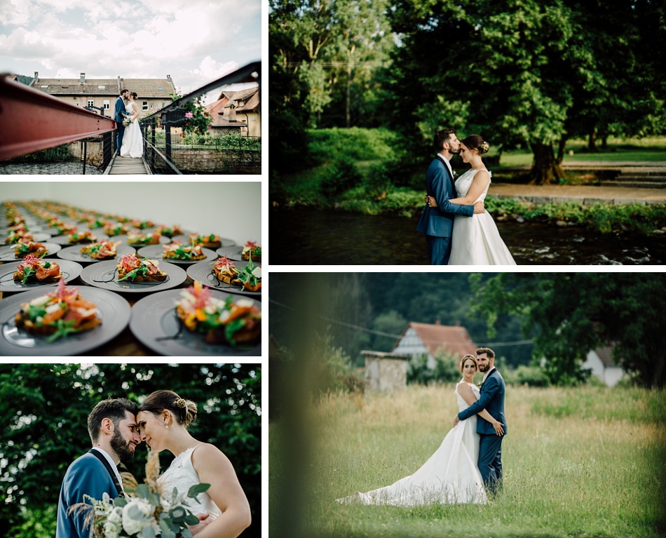 Un mariage kinfolk et industriel dans une scierie en Alsace