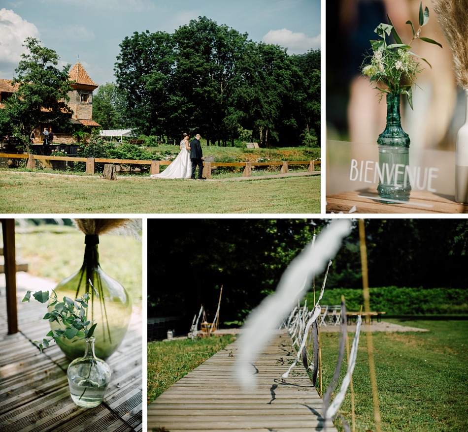 Un mariage kinfolk et industriel dans une scierie en Alsace