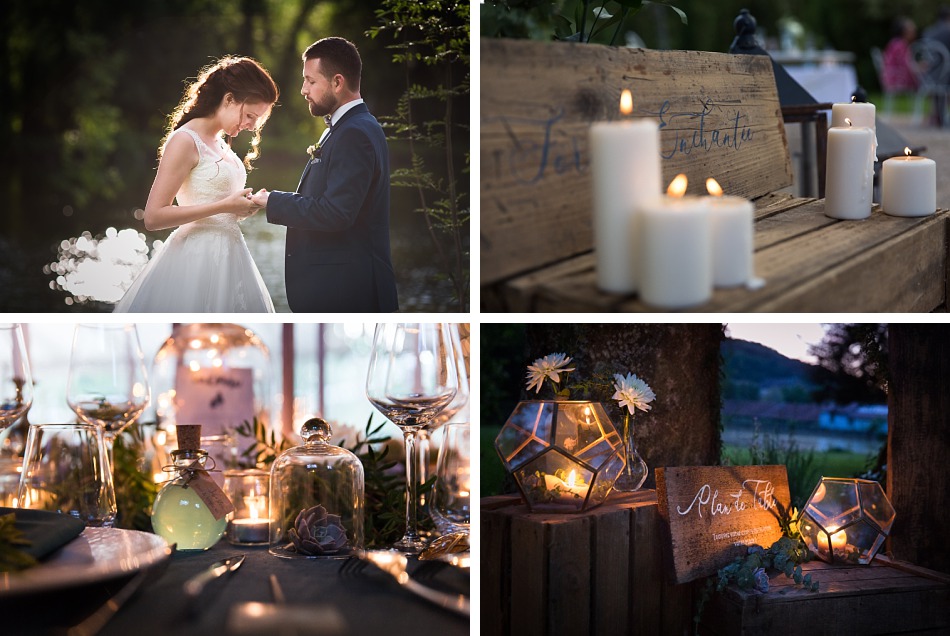 un mariage dans une forêt enchantée dans les vosges