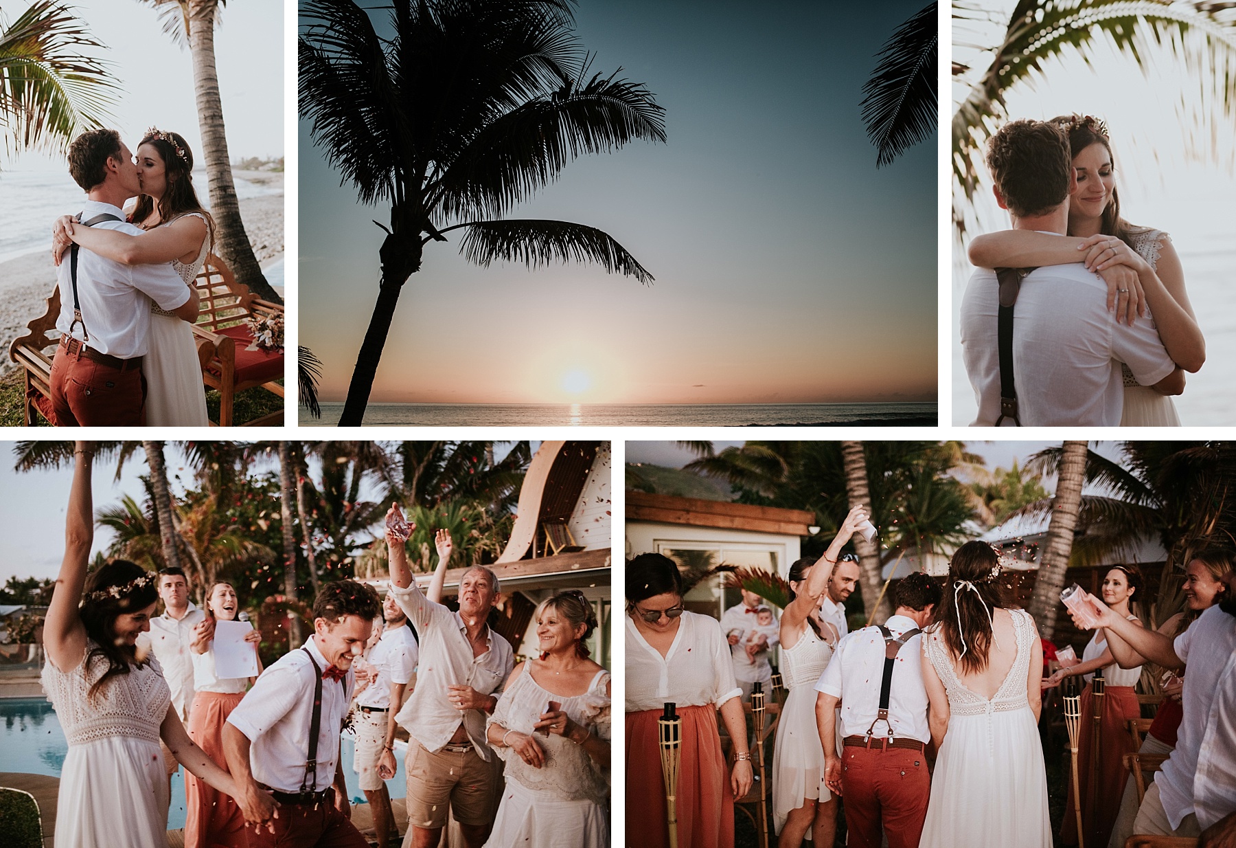 mariage plage la réunion cérémonie laïque