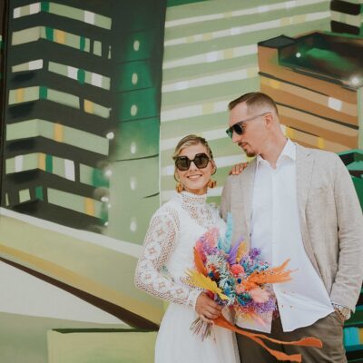 Un mariage colorful autour du Street Art