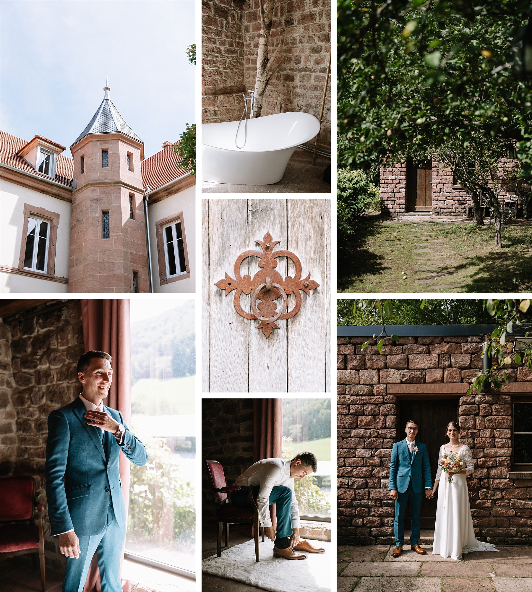 mariés orangerie du manoir